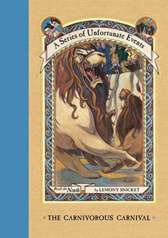 Book cover for "The Carnivorous Carnival" by Daniel Handler