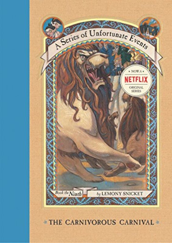 Book cover for "The Carnivorous Carnival" by Daniel Handler