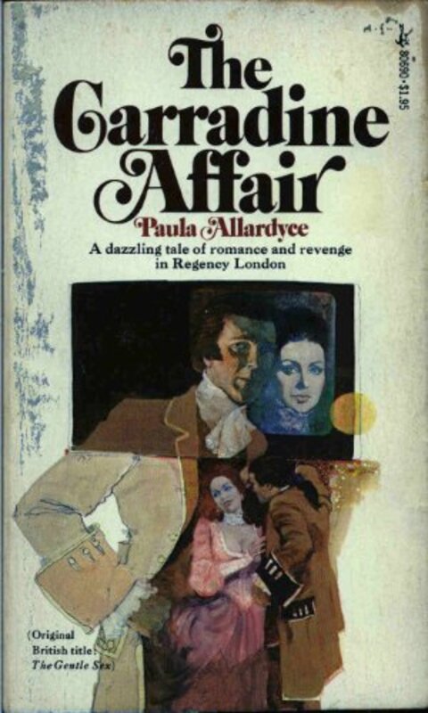 Book cover for "The Carradine Affair" by Charity Blackstock