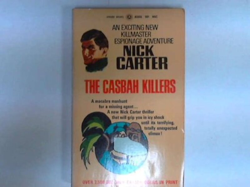 Book cover for "The Casbah Killers" by Nick Carter