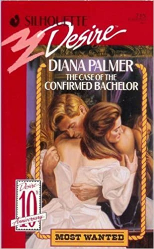 Book cover for "The Case Of The Confirmed Bachelor" by Diana Palmer
