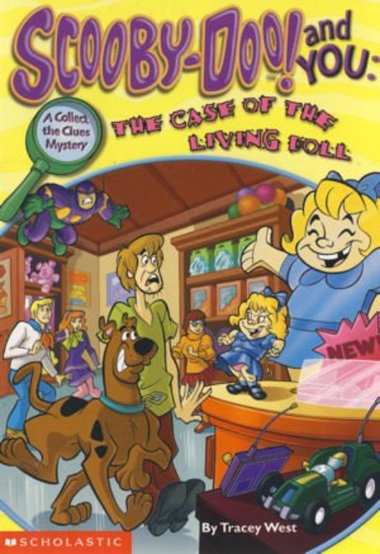 Book cover for "The Case Of The Living Doll" by Tracey West