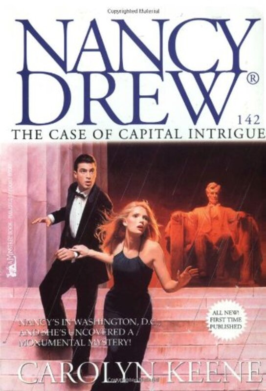 Book cover for "The Case of Capital Intrigue" by Mildred A Wirt