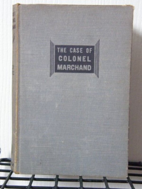 Book cover for "The Case of Colonel Marchand" by ECR Lorac