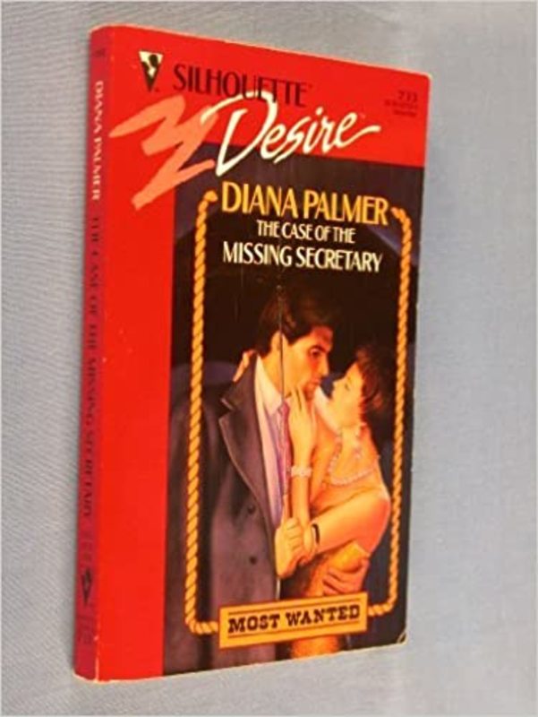 Book cover for "The Case of The Missing Secretary" by Diana Palmer