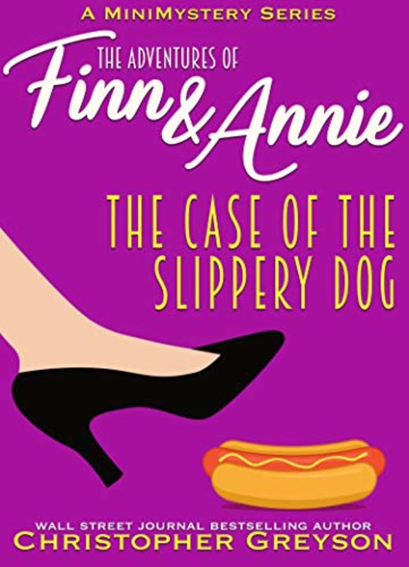 Book cover for "The Case of The Slippery Dog" by Christopher Greyson