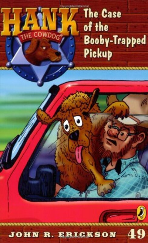 Book cover for "The Case of the Booby-Trapped Pickup" by John R Erickson