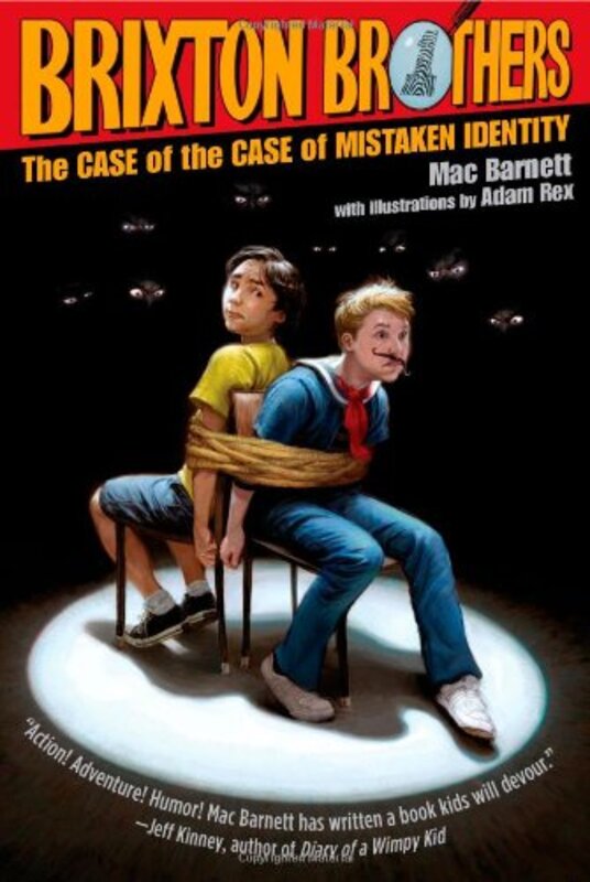 Book cover for "The Case of the Case of Mistaken Identity" by Mac Barnett
