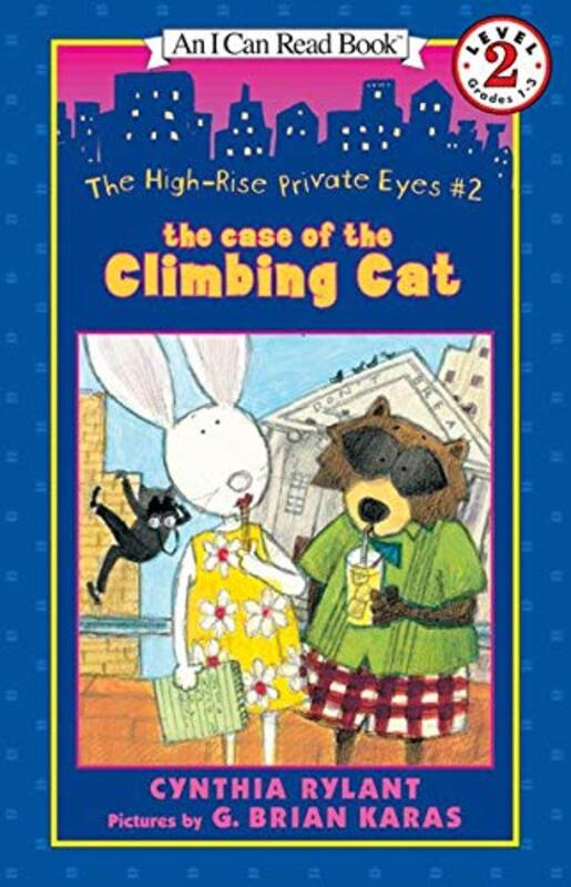 Book cover for "The Case of the Climbing Cat" by Cynthia Rylant