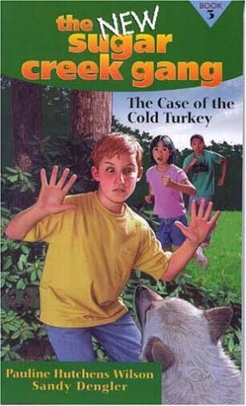 Book cover for "The Case of the Cold Turkey" by Sandy Dengler