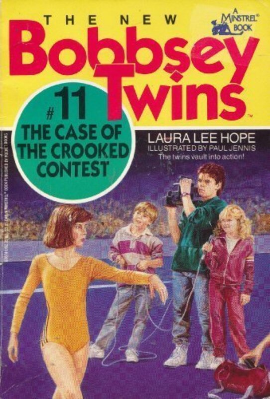 Book cover for "The Case of the Crooked Contest" by Laura Lee Hope
