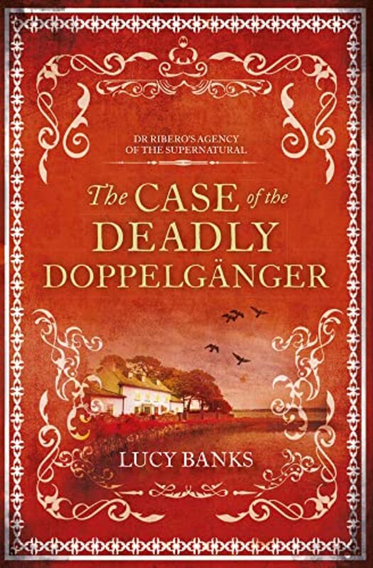 Book cover for "The Case of the Deadly Doppelganger" by Lucy Banks