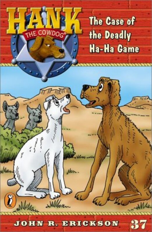 Book cover for "The Case of the Deadly Ha-Ha Game" by John R Erickson