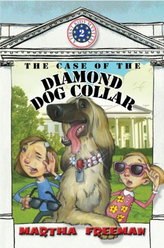 Book cover for "The Case of the Diamond Dog Collar" by Martha Freeman