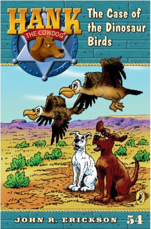 Book cover for "The Case of the Dinosaur Birds" by John R Erickson