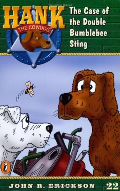 Book cover for "The Case of the Double Bumblebee Sting" by John R Erickson