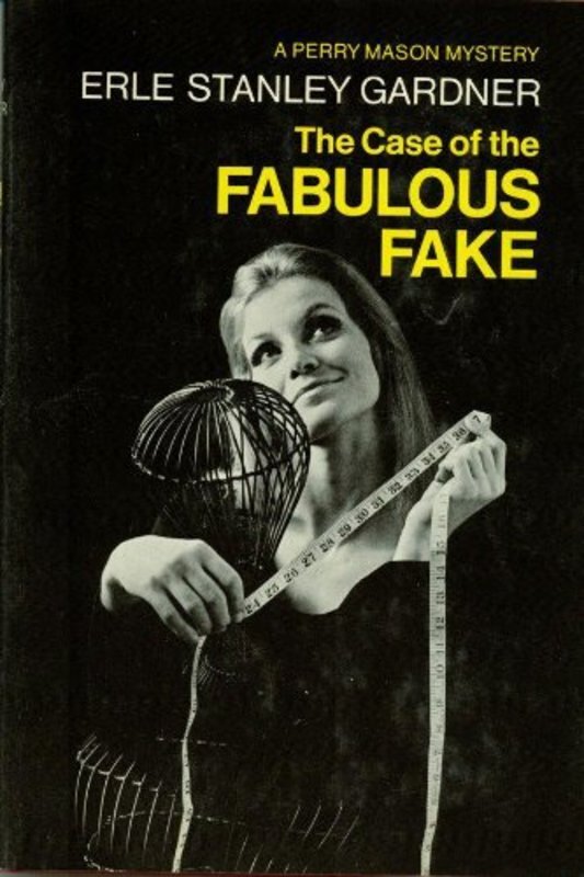 Book cover for "The Case of the Fabulous Fake" by Erle Stanley Gardner