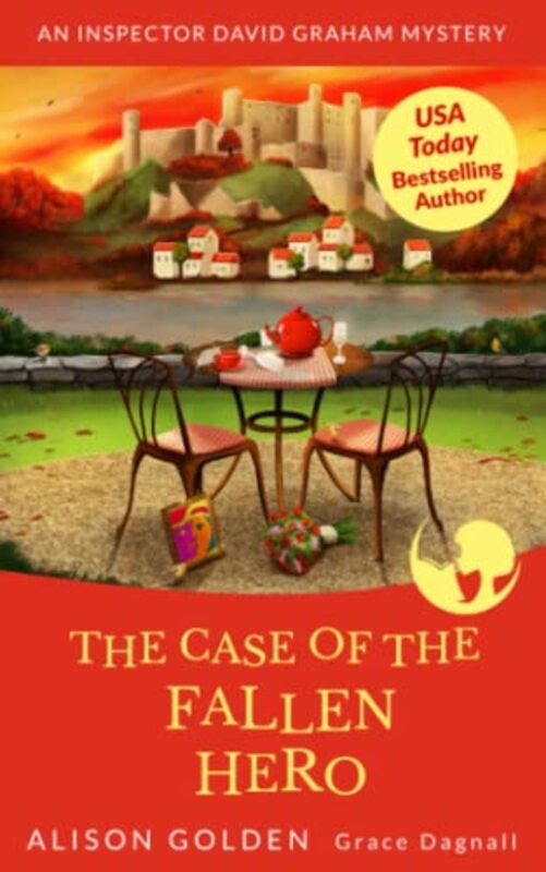 Book cover for "The Case of the Fallen Hero" by Alison Golden