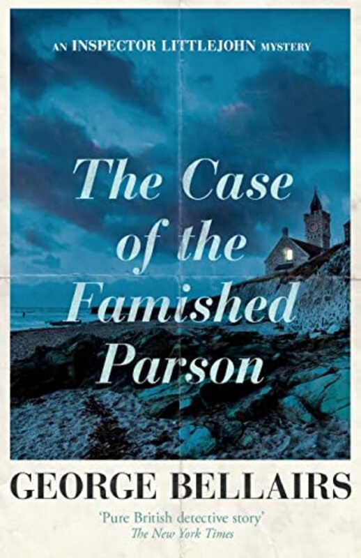 Book cover for "The Case of the Famished Parson" by George Bellairs