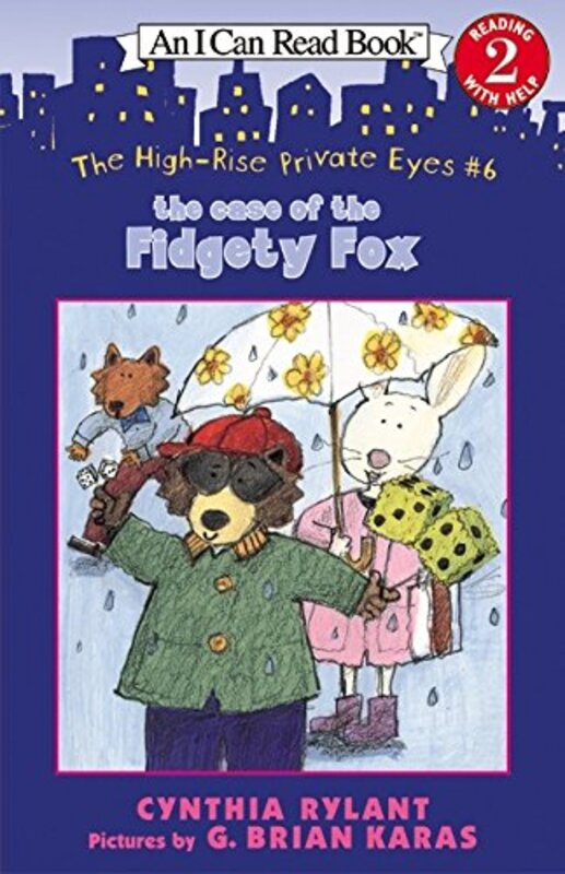 Book cover for "The Case of the Fidgety Fox" by Cynthia Rylant