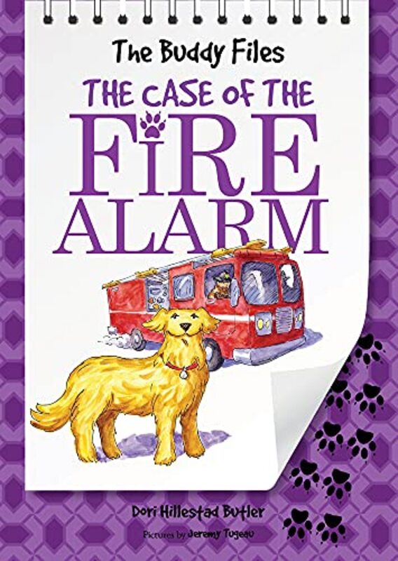 Book cover for "The Case of the Fire Alarm" by Dori Hillestad Butler