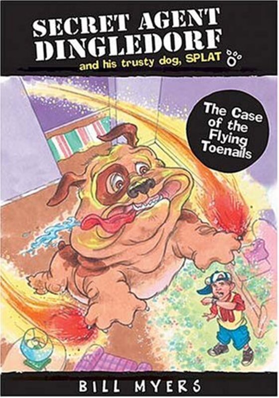 Book cover for "The Case of the Flying Toenails" by Bill Myers