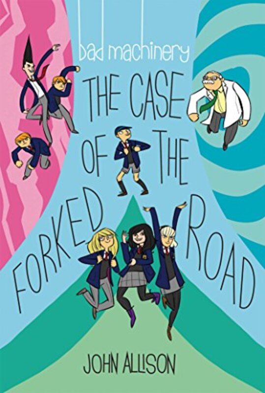 Book cover for "The Case of the Forked Road" by John Allison