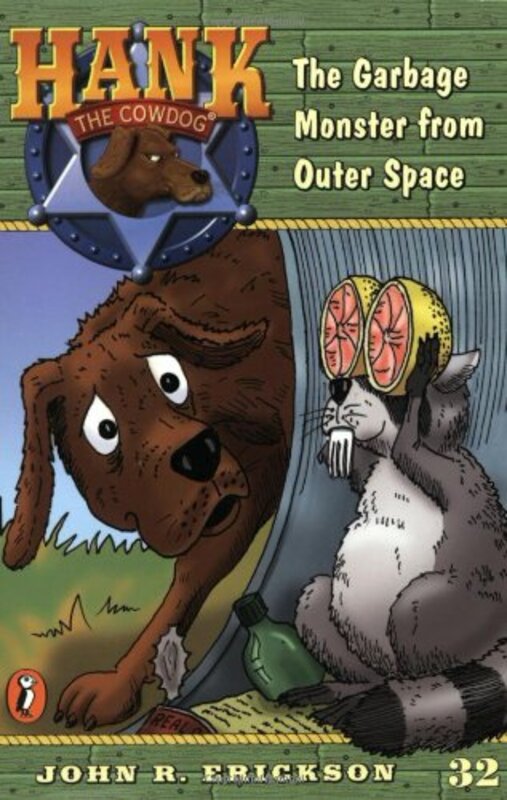 Book cover for "The Case of the Garbage Monster from Outer Space" by John R Erickson