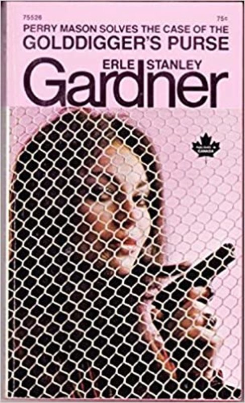 Book cover for "The Case of the Golddigger's Purse" by Erle Stanley Gardner