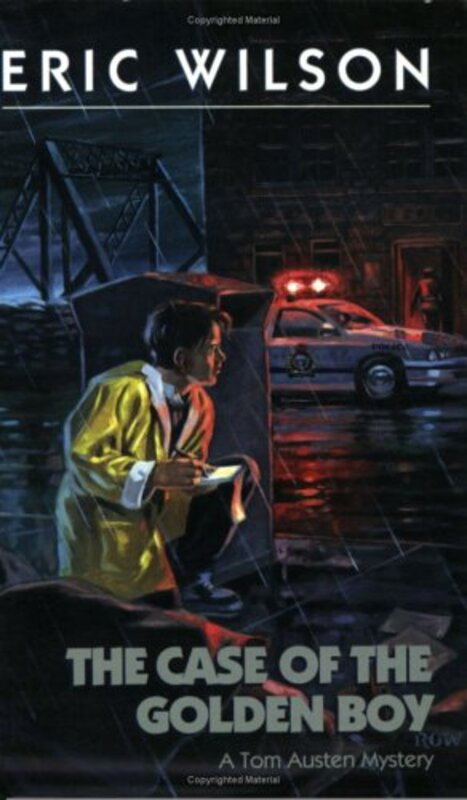 Book cover for "The Case of the Golden Boy" by Eric Hamilton Wilson