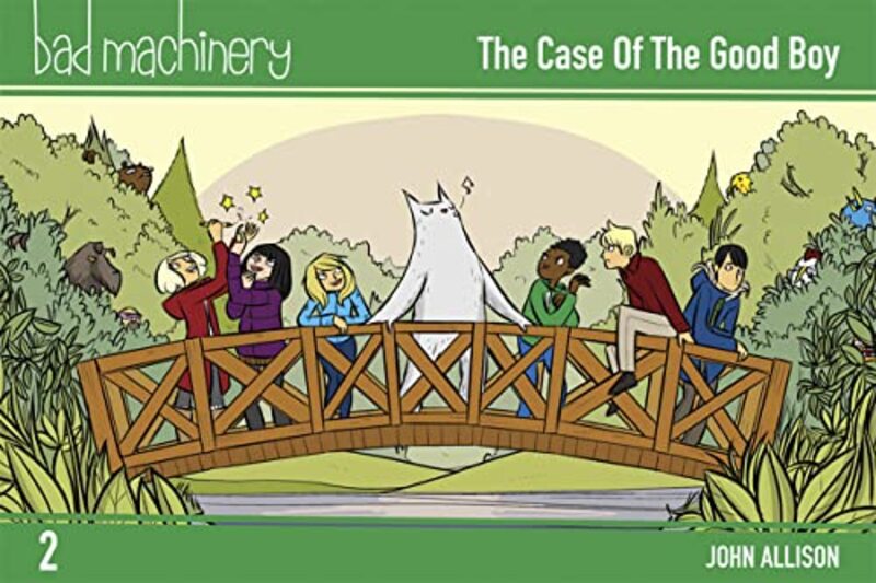 Book cover for "The Case of the Good Boy" by John Allison