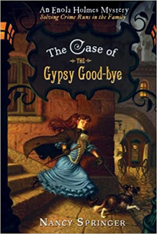 Book cover for "The Case of the Gypsy Good-Bye / The Case of the Disappearing Duchess" by Nancy Connor Springer