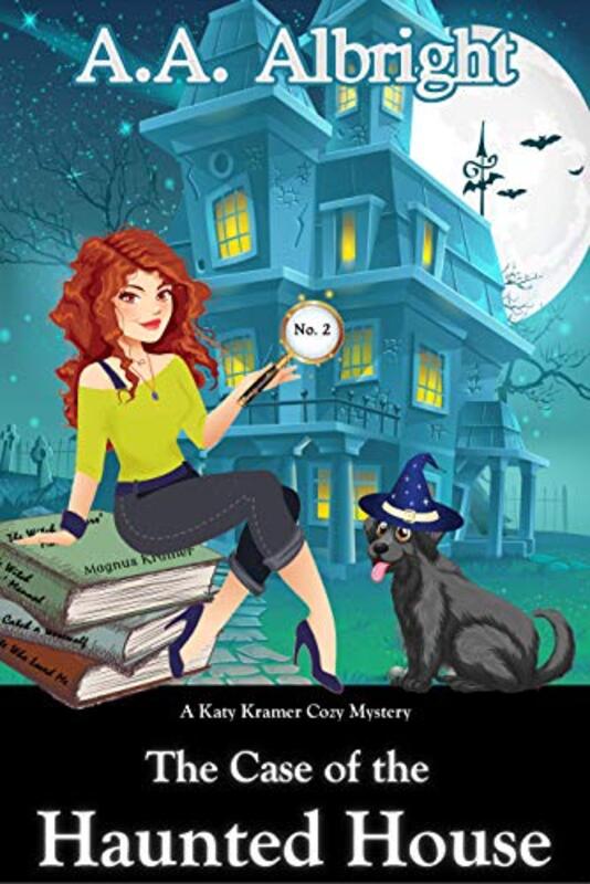 Book cover for "The Case of the Haunted House" by AA Albright