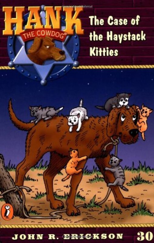 Book cover for "The Case of the Haystack Kitties" by John R Erickson