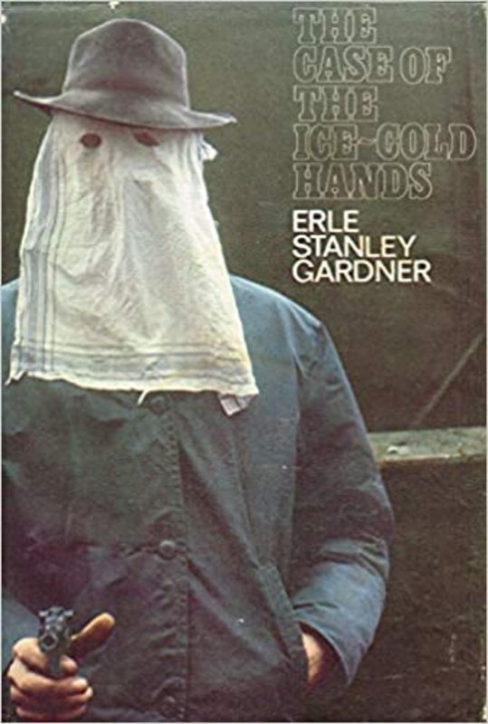 Book cover for "The Case of the Ice-Cold Hands" by Erle Stanley Gardner