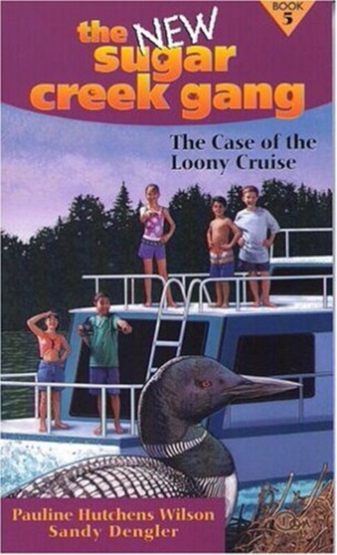 Book cover for "The Case of the Loony Cruise" by Sandy Dengler