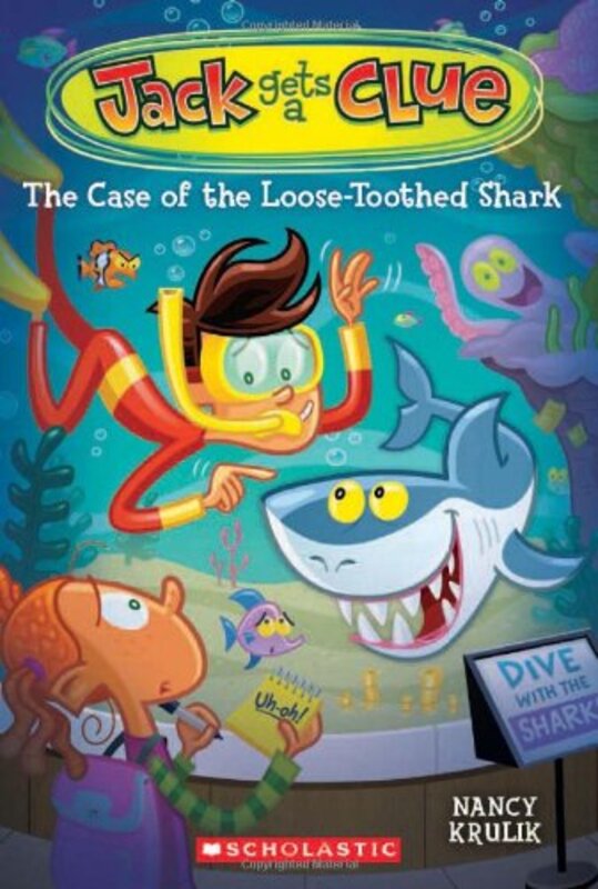 Book cover for "The Case of the Loose-Toothed Shark" by Nancy Krulik