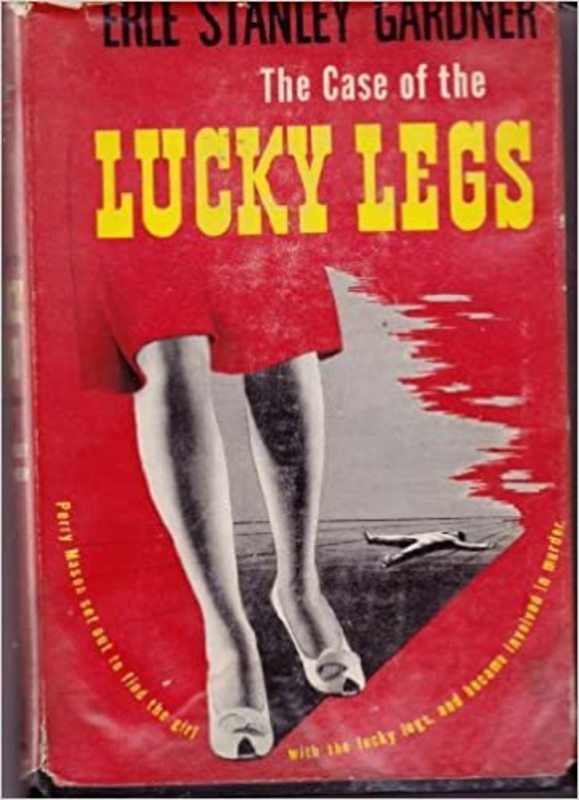 Book cover for "The Case of the Lucky Legs" by Erle Stanley Gardner