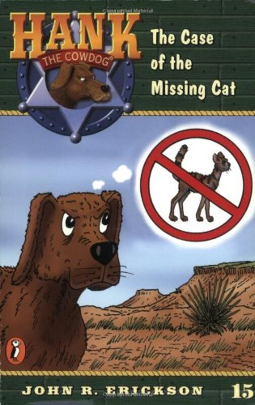 Book cover for "The Case of the Missing Cat" by John R Erickson