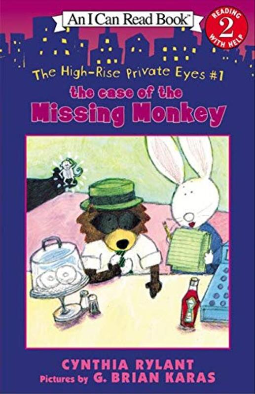 Book cover for "The Case of the Missing Monkey" by Cynthia Rylant