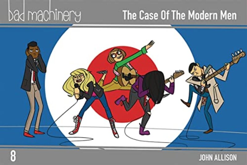 Book cover for "The Case of the Modern Men" by John Allison