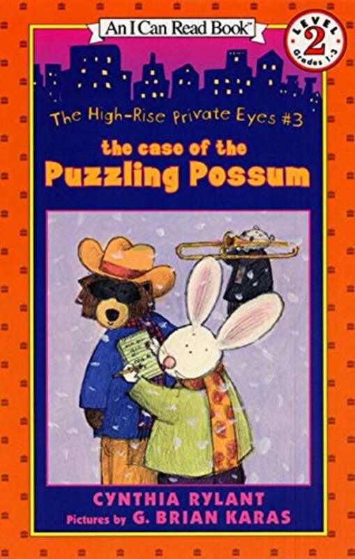 Book cover for "The Case of the Puzzling Possum" by Cynthia Rylant