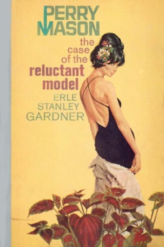 Book cover for "The Case of the Reluctant Model" by Erle Stanley Gardner