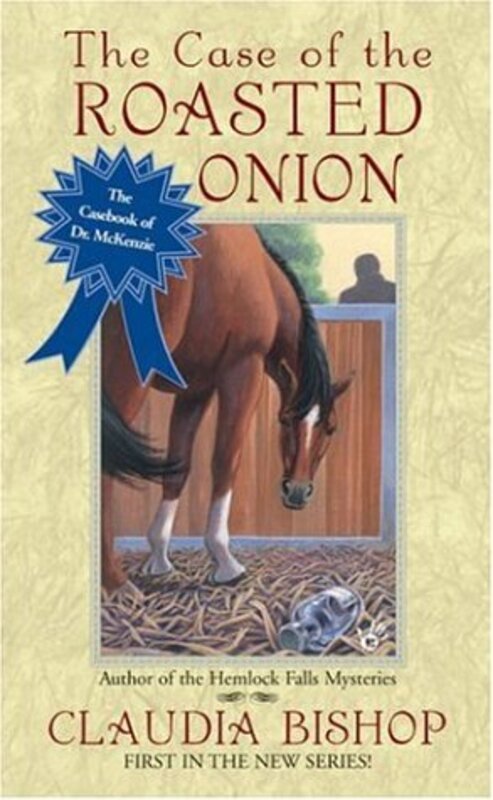 Book cover for "The Case of the Roasted Onion" by Mary Stanton