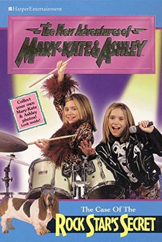 Book cover for "The Case of the Rock Star's Secret" by Melinda Metz