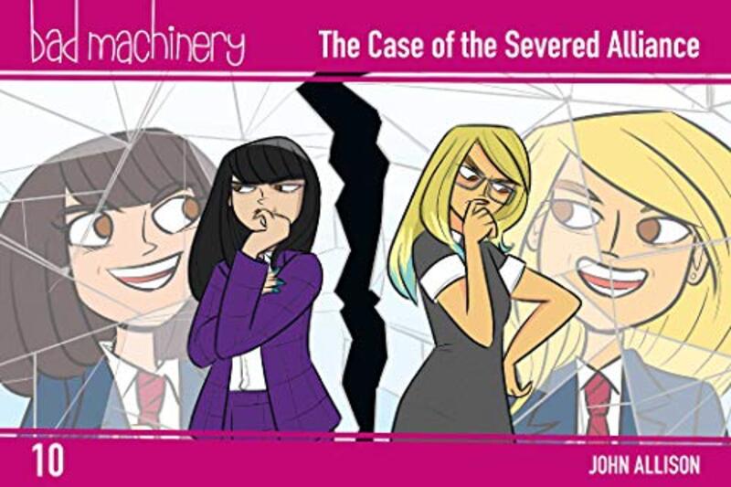 Book cover for "The Case of the Severed Alliance" by John Allison