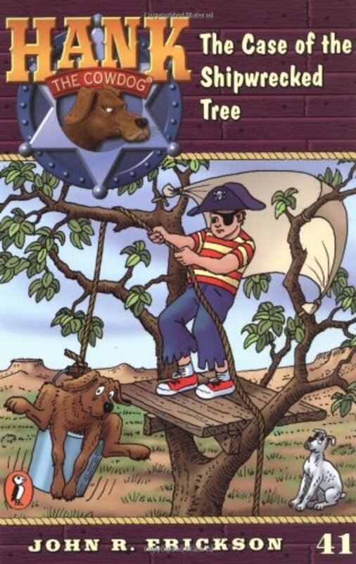 Book cover for "The Case of the Shipwrecked Tree" by John R Erickson