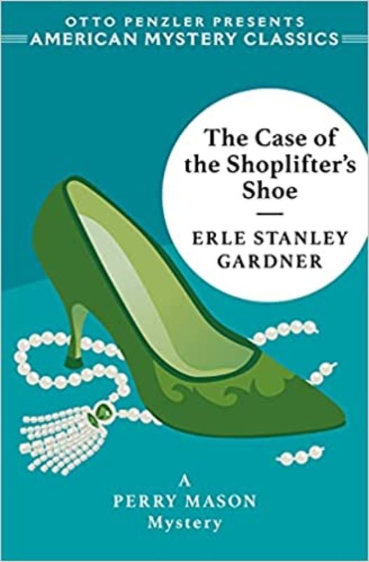 Book cover for "The Case of the Shoplifter's Shoe" by Erle Stanley Gardner
