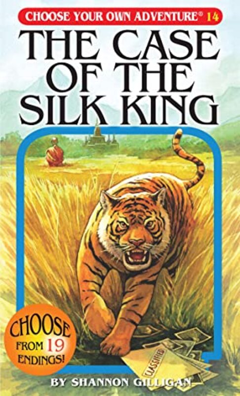 Book cover for "The Case of the Silk King" by Various
