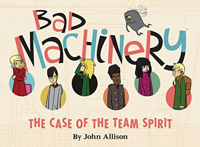 Book cover for "The Case of the Team Spirit" by John Allison